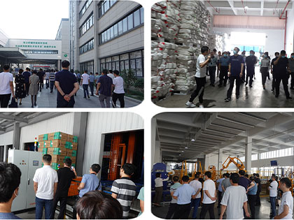 Ymwelodd arweinwyr ac entrepreneuriaid Sir Xiajin, Dezhou City, Talaith Shandong â Grŵp Xingfa