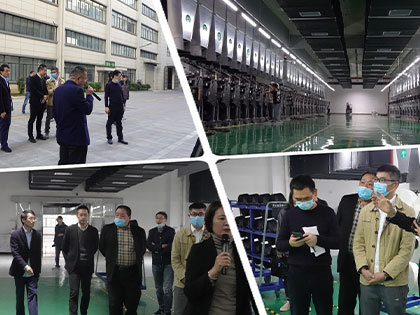 Ymwelodd Swyddfa Adeiladu Tref Hardd Zhejiang â Chengbang High-tech ar gyfer archwilio a derbyn Qianqing Street